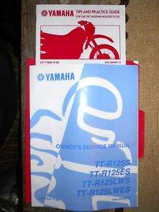 NOS Yamaha Owners Manual 2009 TTR125 S ES WS  