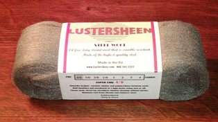 Lustersheen Oil Free Steel Wool 3.5 Oz Skein Grade 2/0  