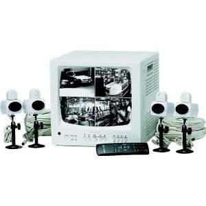   System with Web ready Video Software and 4 Cameras