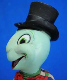 Vtg Walt Disney Productions Gund Jiminy Cricket Puppet  