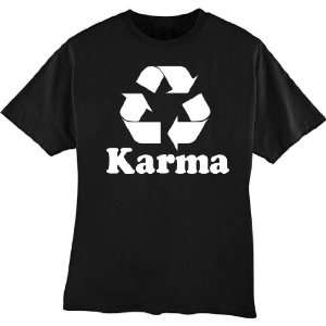  Karma Yoga Meditation Coexist Recycle Logo Tshirt X Large 