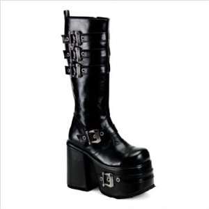   CHO101/B/PU Mens Chopper 101 Boots in Black PU 