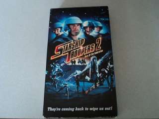Starship Troopers 2 Hero of the Federation [VHS] 043396018471  