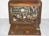 Vintage Philco Wood Roll Top Tube Radio Art Deco Model 46 350 Code 121 