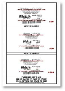 Pick 3 Pick 4 LOTTERY CODE BREAKER by Angela Lester 9780557478286 