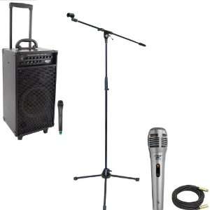   Microphone   PMKS2 Tripod Microphone Stand w/Boom   PPMCL50 50ft
