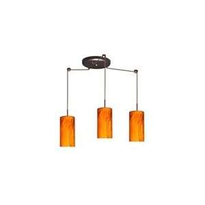 BESA   3JC 5450HB BR  Midi Pendant 120V   3JC Toro   Bronze Metal 