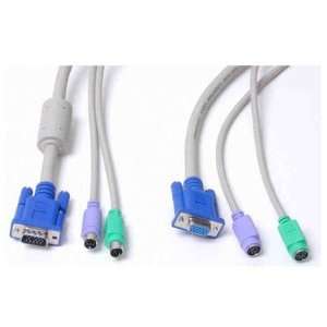  Startech Com 25 Ft 3 In 1 Kvm Extension Cable Shielded 