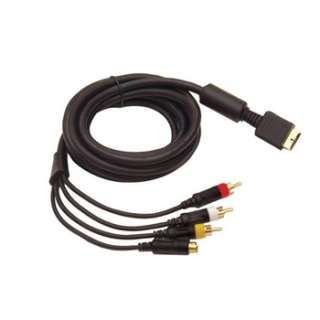 SONY PS3 PLAYSTATION 3 6ft S VIDEO AV VIDEO CABLE WIRE CORD NEW  