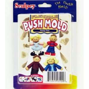  Sculpey Push Mold   Family Tree Arts, Crafts & Sewing