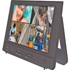    DQ3558 8 Color LCD Security Monitor with Audio