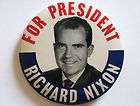 RICHARD NIXON VERY VERY RARE EARLY CAMPAIGN 1960 PIN  