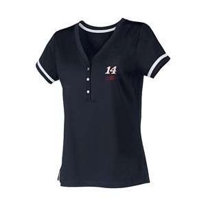 com NASCAR Team Collection Tony Stewart Ladies Take a Spin V Neck Tee 