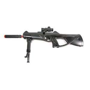 Spring BC SM6 Rifle, FPS 275 315, Red Dot, Bi Pod, Airsoft Gun Package 