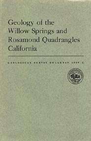 Gold mines, Mojave, Lancaster, Rosamond, Calif., RARE report, OOP, VG 