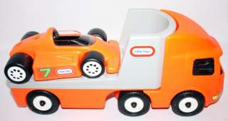   TikesTruck Semi Car Hauler Ride On Toy Tractor Trailer Car Tykes