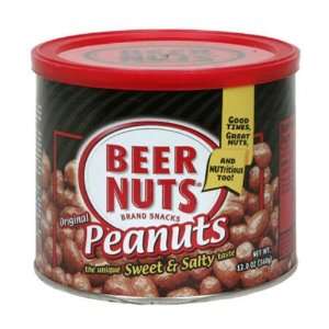 Beer Nuts, Beer Nut, 12 OZ (Pack of 12) Grocery & Gourmet Food