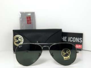 Hot New Authentic Ray Ban Sunglasses RB 3025 AVIATOR W0879 Made In 