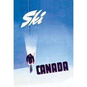  Vintage Art Ski Canada   08102 3