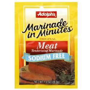 Adolphs Marinade in Minutes Tenderizing Marinade sodium Free 1 Oz 