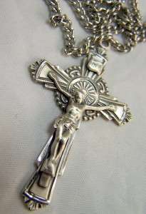 925 Sterling Silver Cross Crucifix Religious Jewelry  
