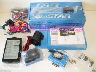 CompuStar 2W900FM AS 2 Way LCD Car Alarm + Remote Start  