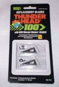 NAP Thunderhead 100 gr Replacement Blades 18/Pkg  