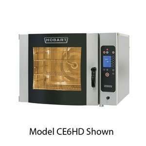   CE6HD 1 (2) Electric Half Size Combi Ovens   Stacked 