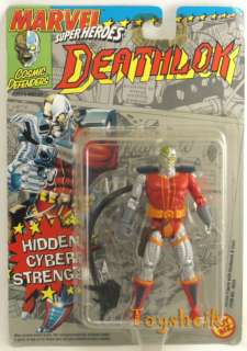 Marvel Super Heroes 3 Deathlok figure Toy Biz 83427 035112483427 