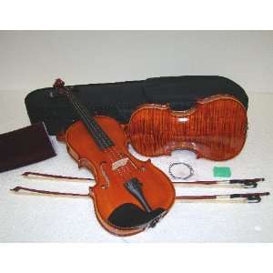   WITH CASE + 2 BOWS + 2 SETS OF STRING + ROSIN Musical Instruments