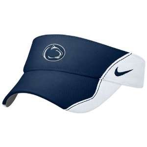 Nike Penn State Nittany Lions Navy Blue Sideline Adjustable Visor 