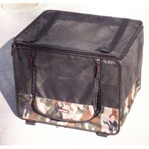   Pet Carrier / Cage 16 x 13 x 12 Small dog / cat 18 pounds max Pet