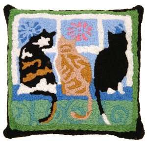  Jellybean   Kitties in the Window Pillow Patio, Lawn 