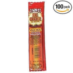 Penrose Firecracker Hot Sausages, .875 Ounce Packages (Pack of 100 