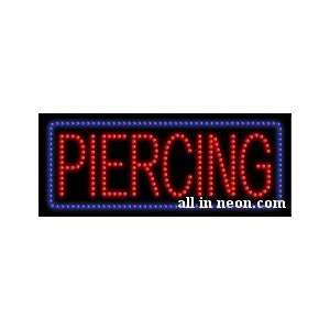  Piercing Business LED Sign