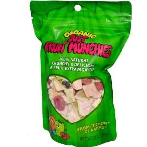  Organic Just Fruit Munchies, Resealable Pouch, 3 oz (84 g 