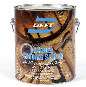 Gallon of Deft Professional Lacquer Sanding Sealer  