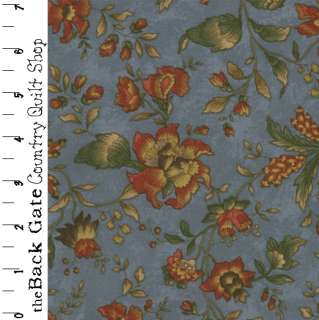 MODA Wildflower Serenade II 9250 25 BLUE floral fabric  