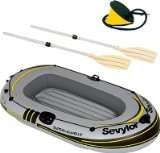 NEW IN BOX Sevylor Super Caravelle 3 person Boat kit Pumps & Oars 