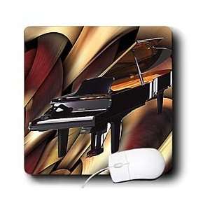  Music   Grand Piano Abstract   Mouse Pads Electronics
