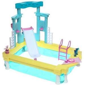  Barbie Fabulous Fountain Pool Playset Toys & Games