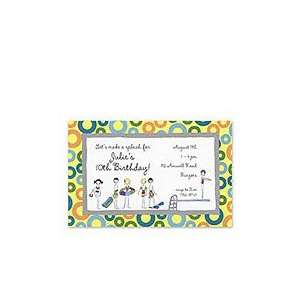  Little Swimmers Beach and Pool Party Invitations Health 