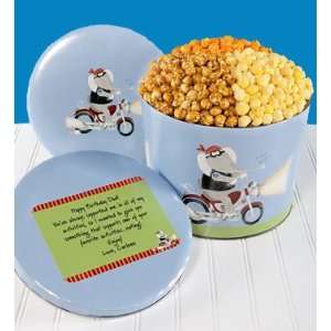 Kids Customizable Popcorn Tin  Grocery & Gourmet Food