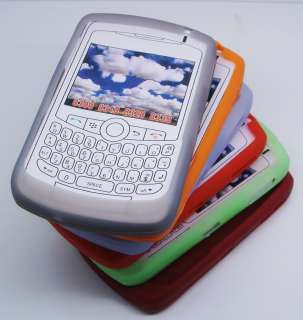 blackberry curve 8300 8310 8320 8330 silicone case 10pcs mix colors