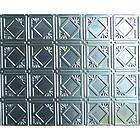 Case of 5 Styrene Faux TIN Style Silver Ceiling Tile 2x4 no. 207 02