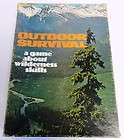 OUTDOOR SURVIVAL A GAME ABOUT WILDERNESS SKILLS 895 BOO