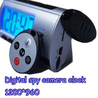 1280*960 Mini DV Spy Clock Security Hidden DVR Camera Motion Detector 