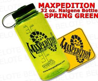 Maxpedition GREEN 32 oz. 1L NALGENE Bottle NALG32SG NEW  