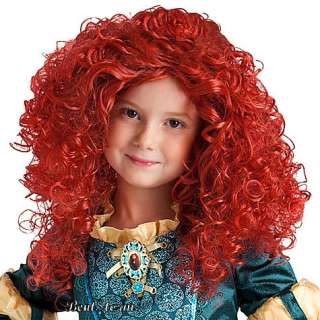   Exclusive BRAVE Princess Merida Costume Hair Piece Meridas Wig  