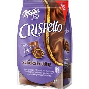 Milka Crispello Chocolate Pudding  Grocery & Gourmet Food